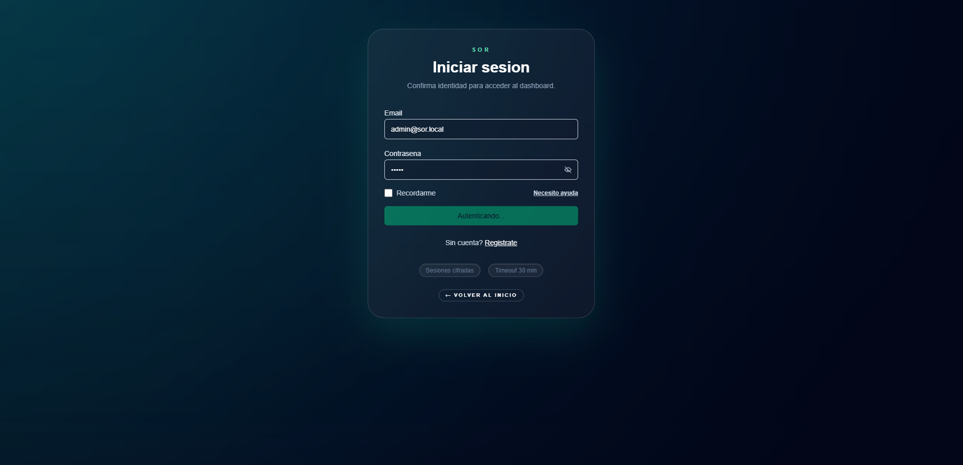 Vista 2 del proyecto SOR