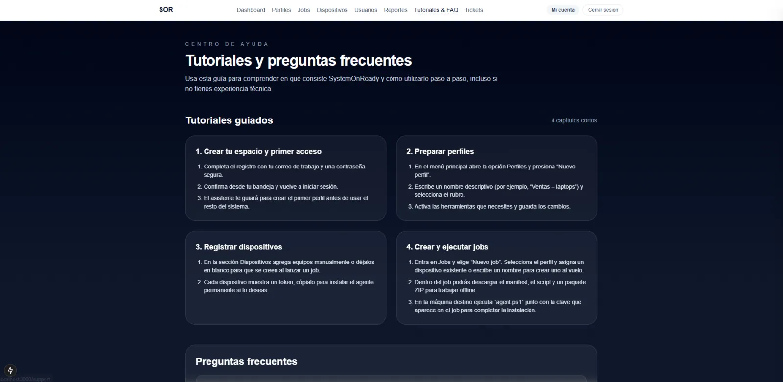 Vista 3 del proyecto SOR