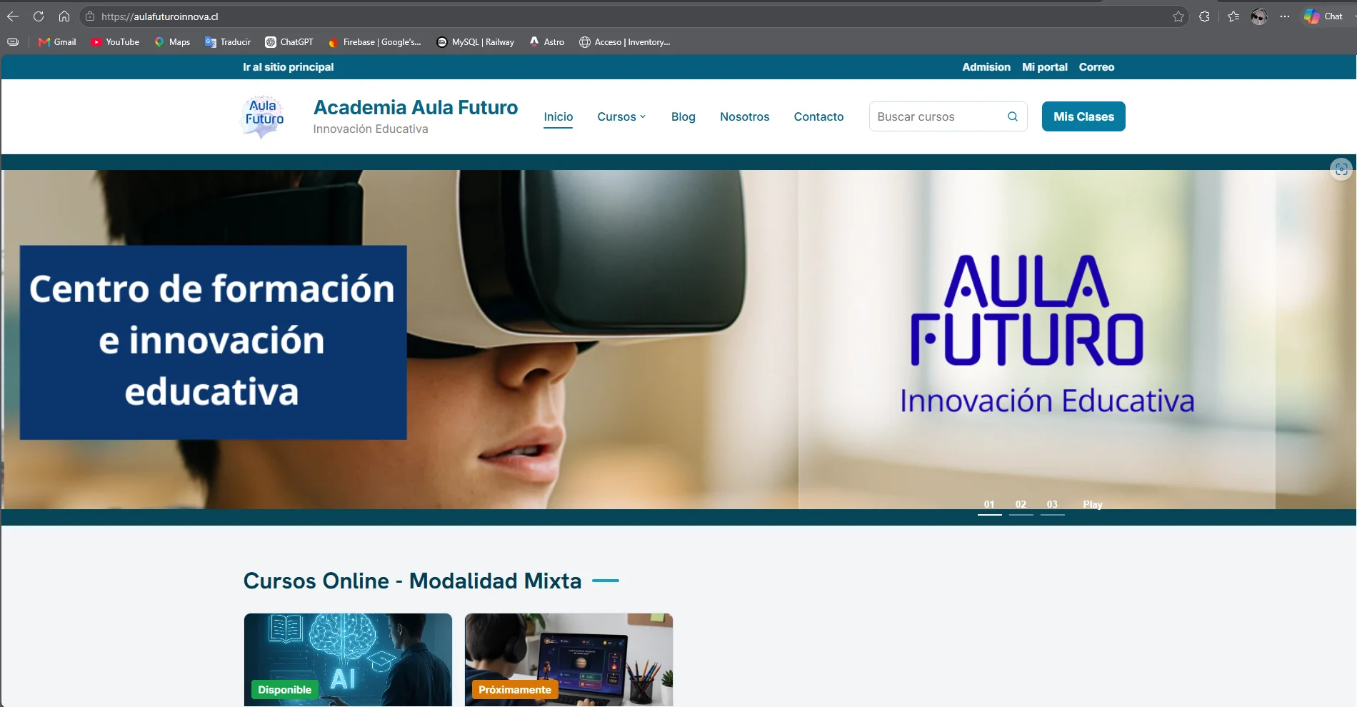 Vista 1 del proyecto Aula Futuro Innova