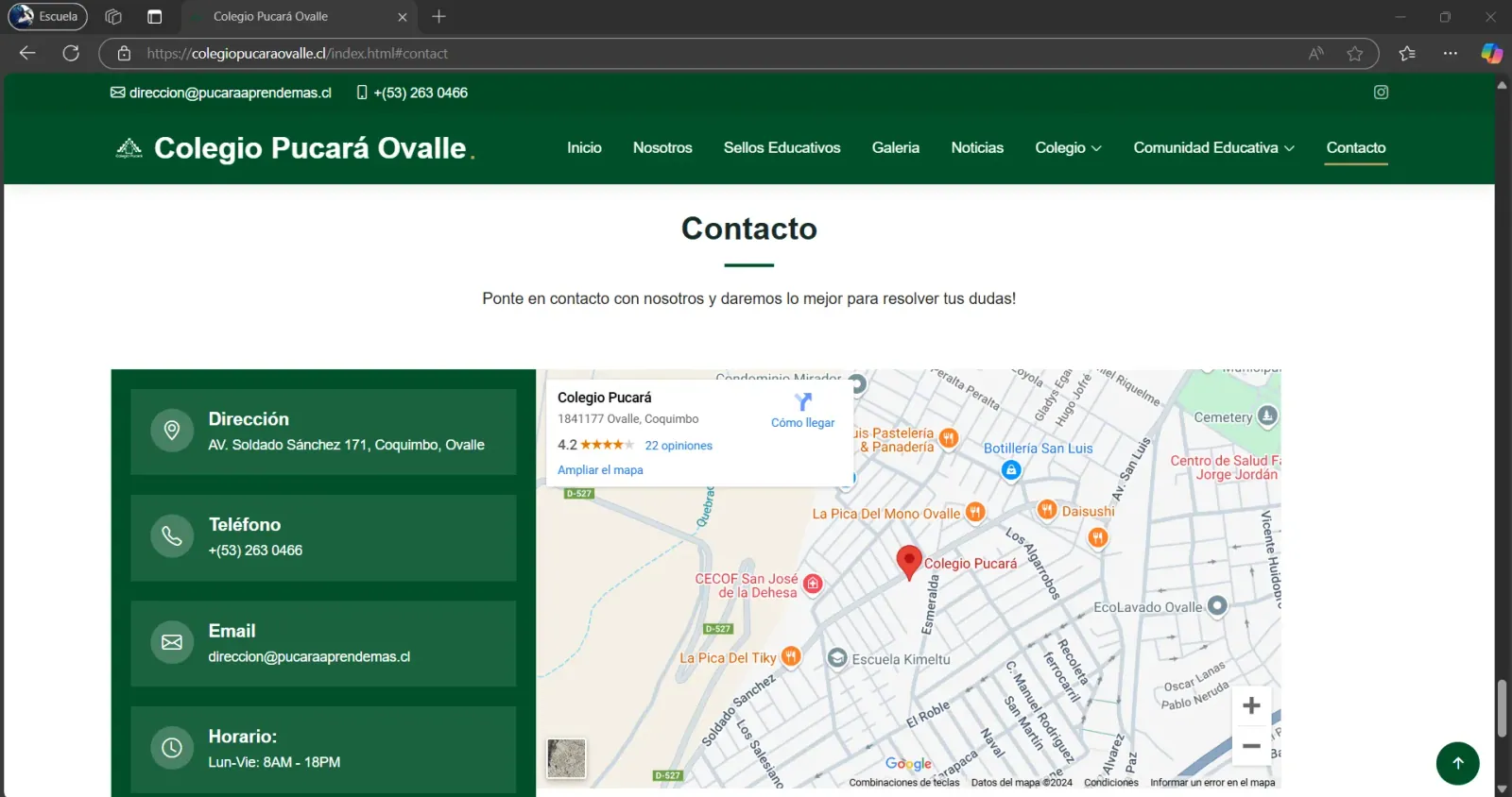 Vista 3 del proyecto Colegio Pucará