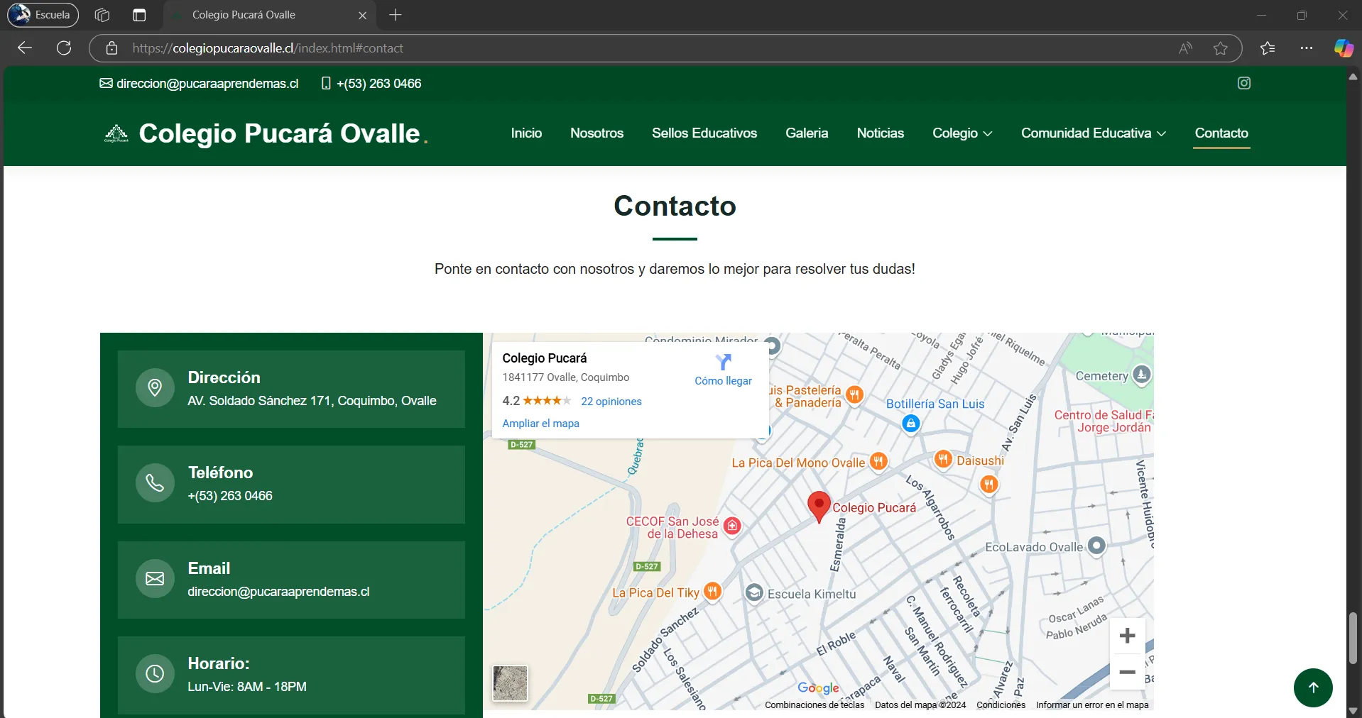 Vista 3 del proyecto Colegio Pucará