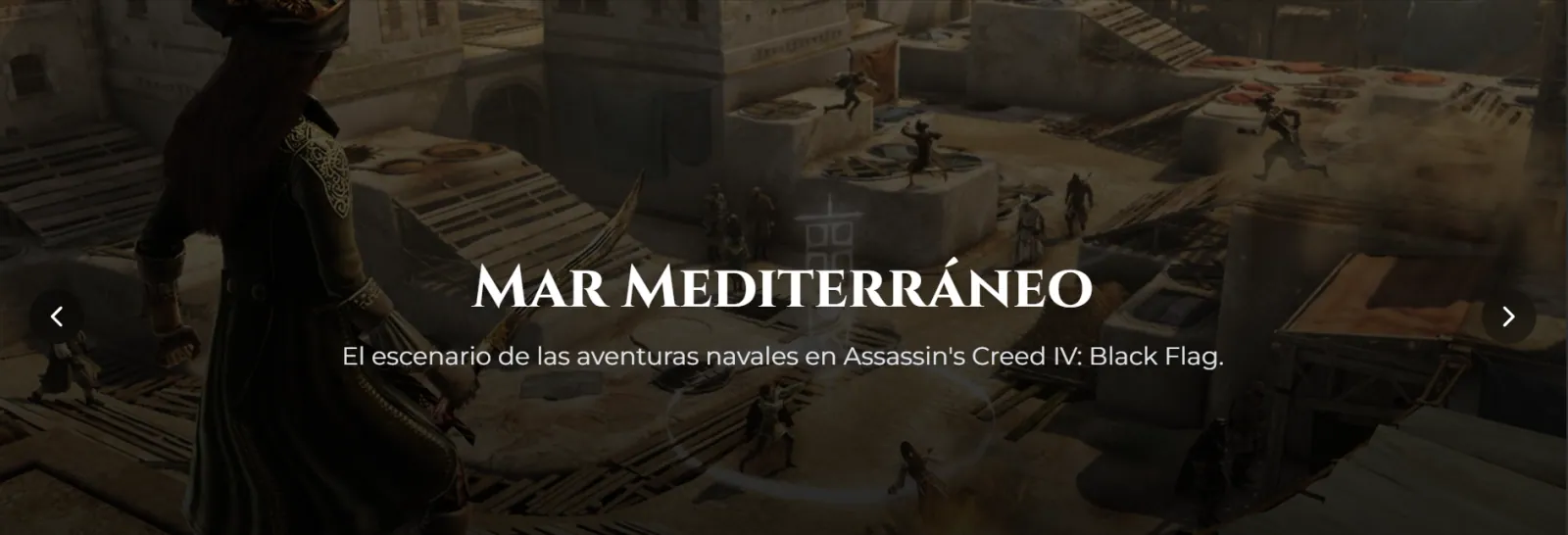 Vista 3 del proyecto Landing Page Assassin's Creed