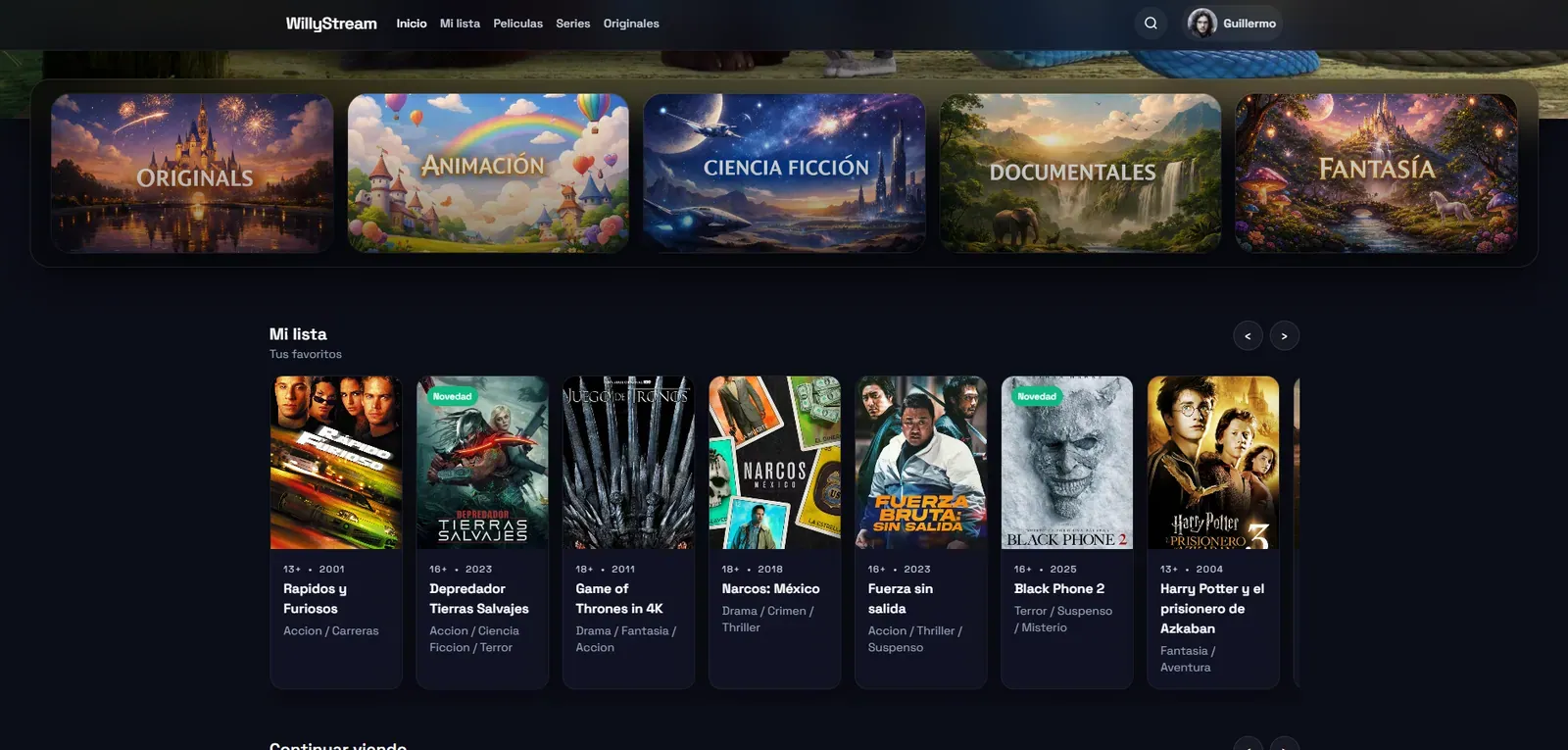 Vista 5 del proyecto Willy Stream